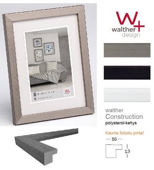 CONSTRUCTION KEHYKSET - LITTEÄPROFIILISET - Litteät ja pyöristetyt kehykset - 36820 - 1