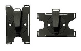 Henkilökorttipidike, musta pysty ja vaaka korteille (25) - (ilman hihnaa) - Kortit, pidikkeet, kaulanauhat - 25440 - 2