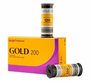 Kodak Gold GB 200-120 5-pack - 120mm filmit - 40070 - 1
