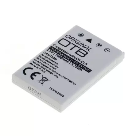 Akku Nikon EN-EL5 yhteensopiva, 1000mAh - Kamera- ja videoakut - 40580 - 2