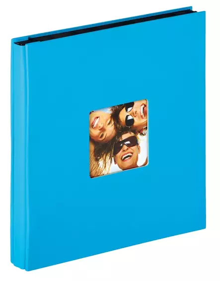 Taskualbumi Fun, Ocean Blue 400 10x15 - kuva-aukolla - Valokuva-albumit taskuilla 300-400 kuvaa - 42390 - 1