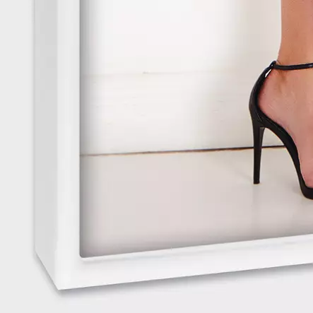 Alissa valkoinen matta 13x18 metallikehys - Metalli- ja ruusukehykset, alumiinikehys - 42430 - 2