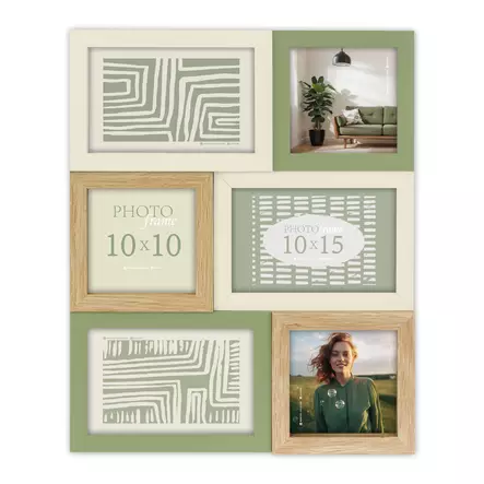 DRACY 3x 10x10 - 3x 10x15 6-kuv.monikuvakehys (30x37) - Monikuvakehykset - 41410 - 1