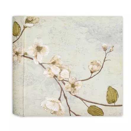 Jardin Cream kukka-albumi 24x24 cm, 40 sivua lahjakotelossa - Designalbumit - 42900 - 2