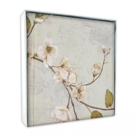 Jardin Cream kukka-albumi 24x24 cm, 40 sivua lahjakotelossa - Designalbumit - 42900 - 1