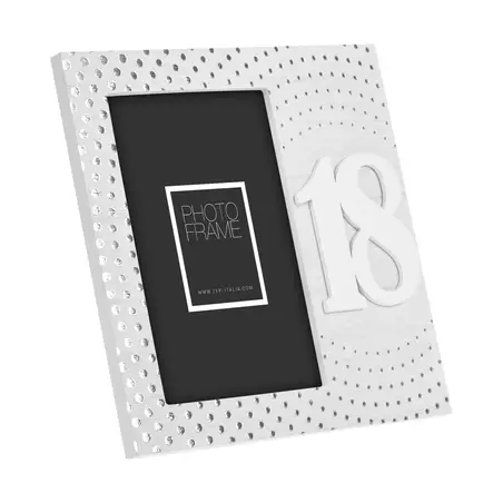 Joyce 18-v 10x15 valkoinen puukehys - Perhe-, ystävä-, harrastukseen kehykset - 42030 - 2