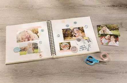 Lapsi- spiraalialbumi siili Calisto, 25x25 cm, 40 valk sivua - Vauva-albumit ja lapsialbumit - 42580 - 2