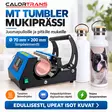 Calortrans MT Tumbler -prässi + 12 termospulloa - aloituspaketti - Mukiprässit, uunit, wrapper, cooleriit - 42960 - 2