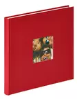 Fun albumi punainen 26x25 cm, 40s - kuva-aukolla - Klassiset valokuva-albumit - 42590 - 1