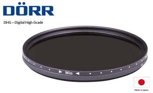 Dörr ND2,5-ND500 DHG VARIABLE HARMAASUOTIMET - Optiikat, suotimet, suojat, sovitteet - 35080 - 1