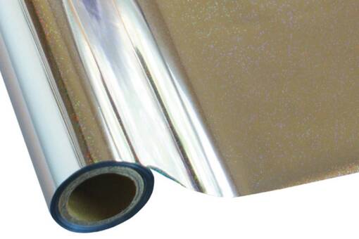 Folio kuumapainatukseen SOKP12 Hopeapöly, 30cm x 12m - Metallifoliot kuumapainatukseen - 39390 - 1