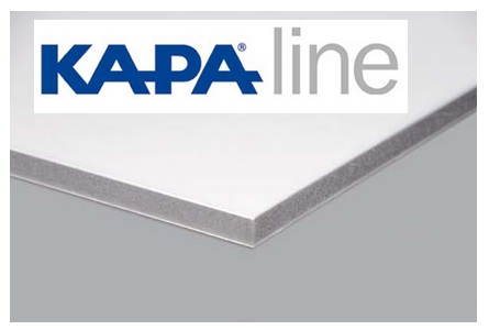 Kapa-Line 5mm 70x100cm, kartonkipinta (kysy päivän hinta/tarj.) - Pohjustuslevyt, ripustus, teipit, spray - 40020 - 1