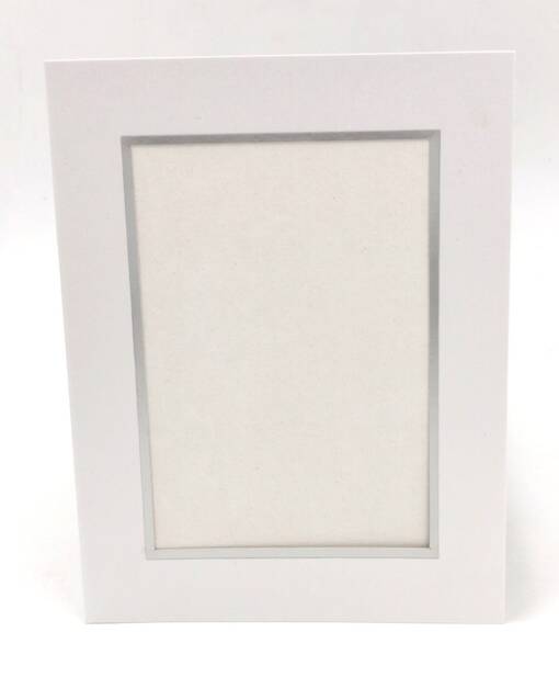Kehyspohjuke 12x15/18x24 helmiäinen, hopea - Pohjukkeet ja sarjakansiot - 41170 - 1