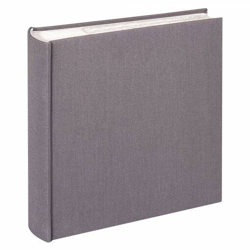 Memo Cloth 200 kangasalbumi, tumman harmaa, 10x15 - Valokuva-albumit taskuilla 120-200 kuvaa - 39200 - 1