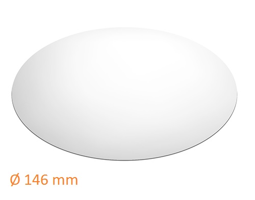 Metalli lahjarasian (Ø 150) varakansi Ø 146mm (ei tarraa) - Muut painettavat sublimaatiotuotteet - 38760 - 1