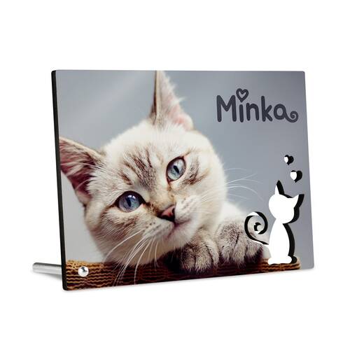 Painettava kehys 13x18 cm, kissa kuvio, seisontatuella - Uusia painotuotteita - 39870 - 1