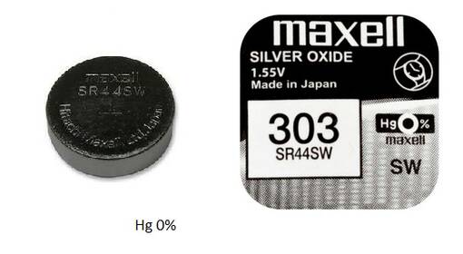 Paristo 357 / 303 / SR44W / KS76 / SR44 Hopeaoksiidi kelloparisto (2 kpl/pak.) - Paristot ja nappiparistot - 38460 - 1