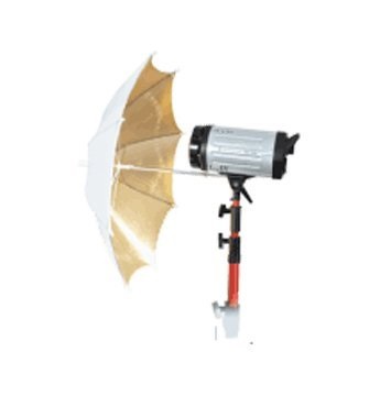 Sateenvarjoheijastin Ø 94cm / 108cm pehmeäkulta, UR-48SL - Valonmuokkaimet ja heijastimet - 23860 - 1