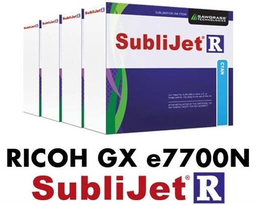 Sublijet-R 7700, Black 68ml - musta -katso 209081 - Sublimaatiovärit, hukkavärisäiliöt - 23300 - 1