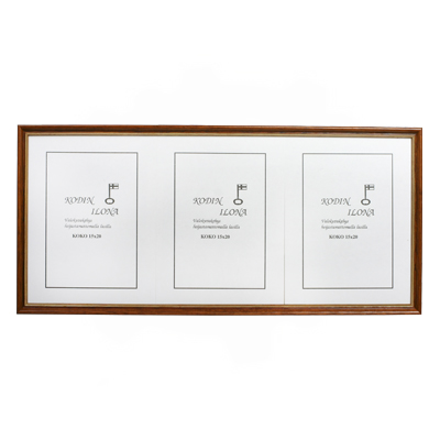 Ilona 20x45 3:n kuv. monikuvakehys - Monikuvakehykset - 25640 - 1