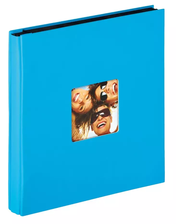 Taskualbumi Fun, Ocean Blue 400 10x15 - kuva-aukolla - Valokuva-albumit taskuilla 300-400 kuvaa - 42390 - 1