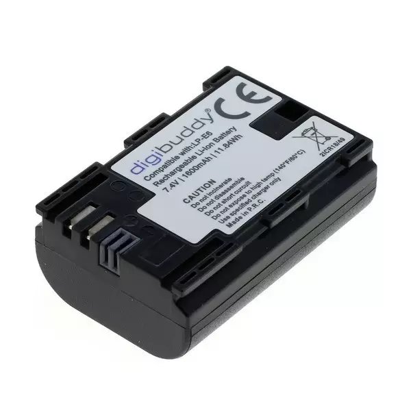 Akku Canon LP-E6 / LP-E6N yhteensopiva (1600mAh) - Kamera- ja videoakut - 39490 - 1