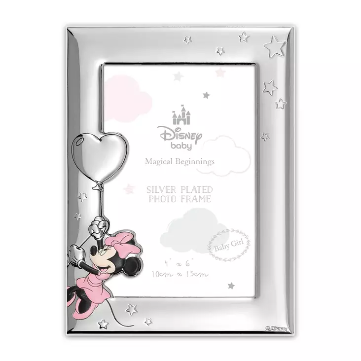 Disney hopeoitu Minnihiiri Sydän 10x15 kehys - Metalli- ja ruusukehykset, alumiinikehys - 42610 - 1