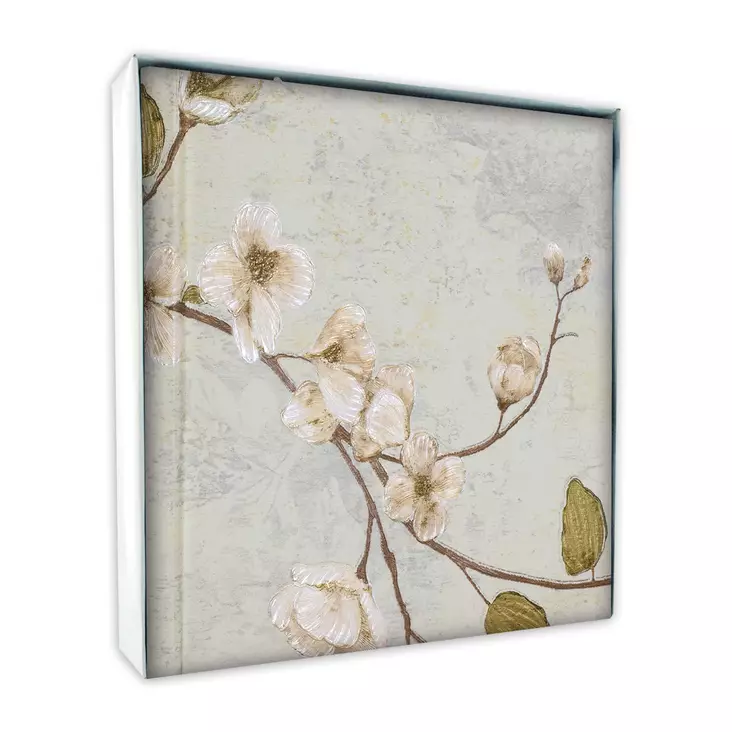 Jardin Cream kukka-albumi 24x24 cm, 40 sivua lahjakotelossa - Designalbumit - 42900 - 1