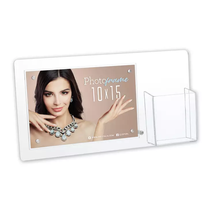 Lowell akryyli käyntikortti + 10x15 kehys - Valokuva-albumit taskuilla 12-100 kuvaa - 42160 - 1