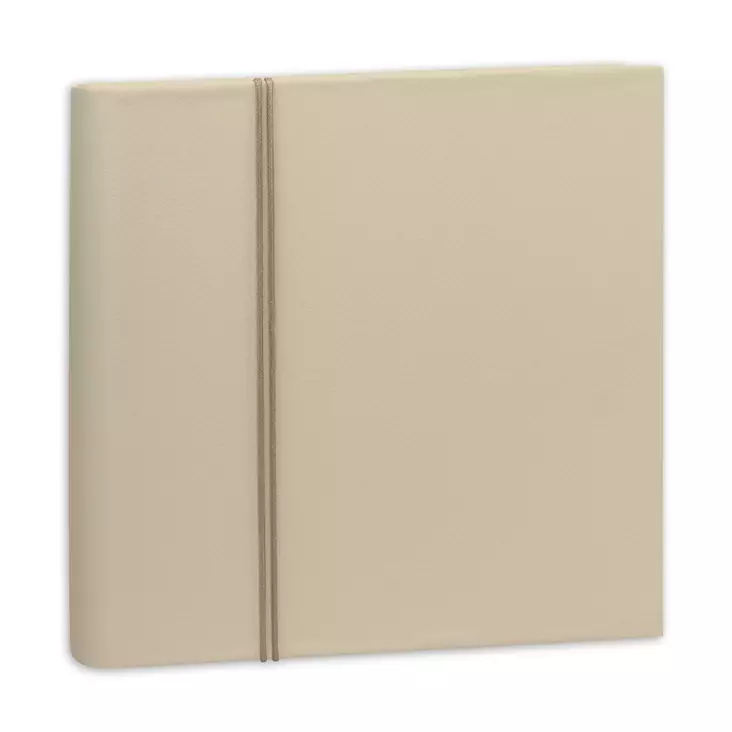 Luigi Brown beigen värinen juhla-albumi 25x25 cm, 60s - Klassiset valokuva-albumit - 41470 - 1