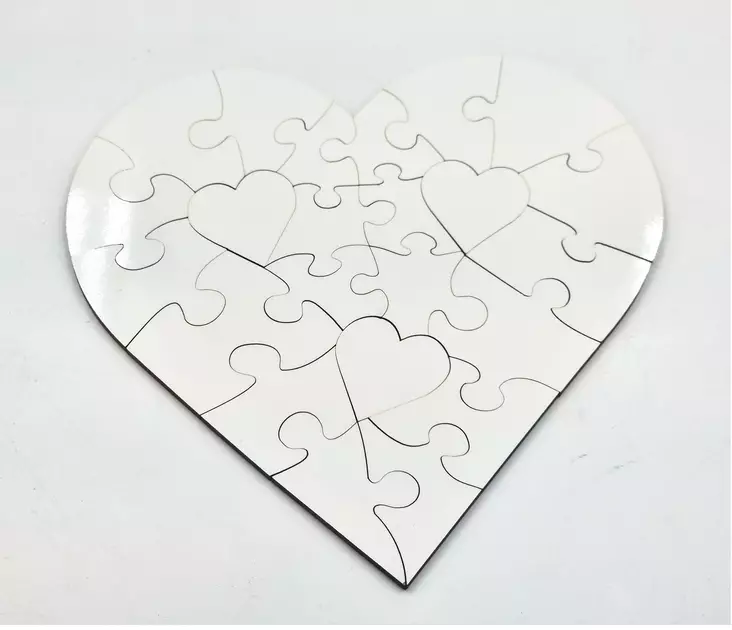 PuupaIapeli pieni sydän 17cm, 24 palaa - Uusia painotuotteita - 42530 - 1