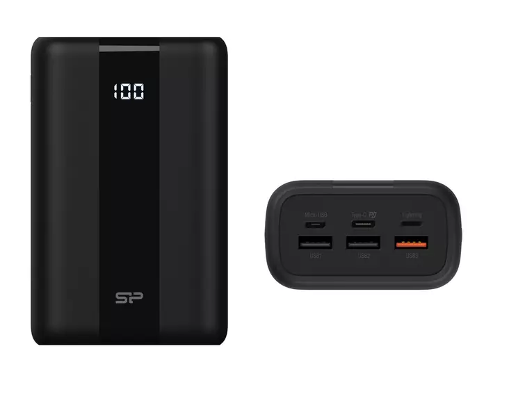 QX55 Powerbank, 30000mAh - huippunopea ja kevyt - Lahjavinkit isälle - 40400 - 1
