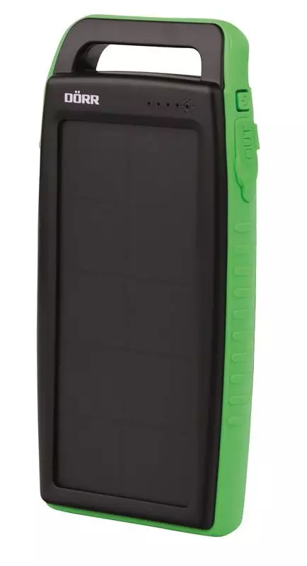 Solar Powerbank SC-15000 vihreä IPX4, Aurinkokennolla - erä - BLACK FRIDAY  - 38470 - 1