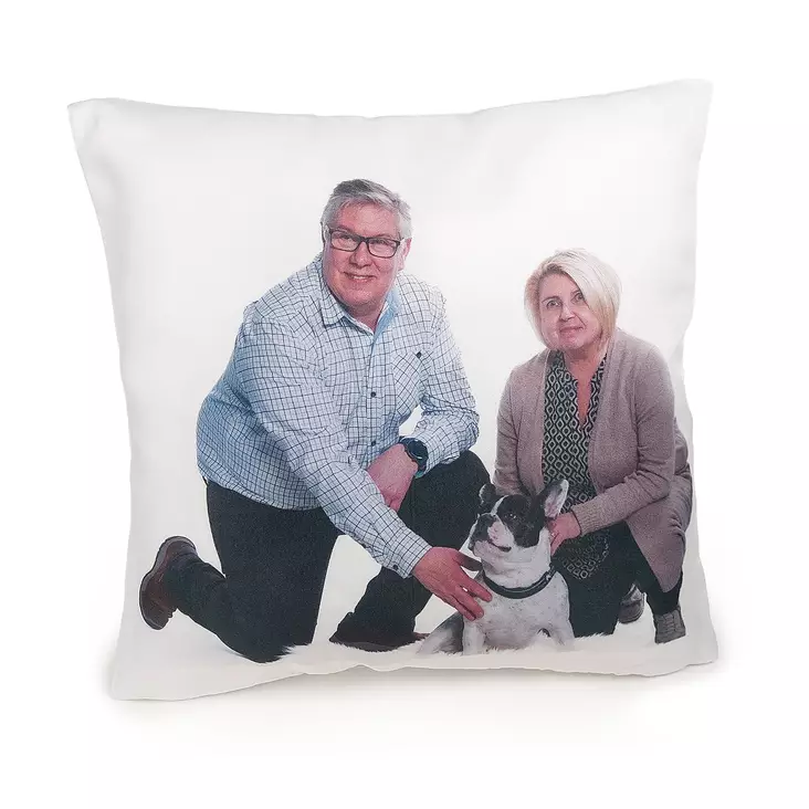 Tyynyliina, vetoketjullinen, 40x40cm yleismalli - Tekstiilit sublimaatiopainatukseen - 42720 - 1