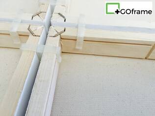 GOframe klipsejä (40kpl) - monikuville sekä Hex - Canvasmateriaali, kiilat ja työkalut - 34661 - 2