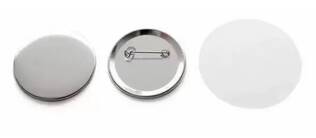 Rintamerkki 75mm - neulalla (500kpl) - Rintamerkkilaitteet ja tarvikkeet - 39681 - 1