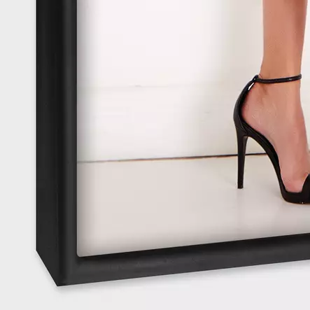 Alissa musta matta 15x20 metallikehys - Metalli- ja ruusukehykset, alumiinikehys - 41411 - 2