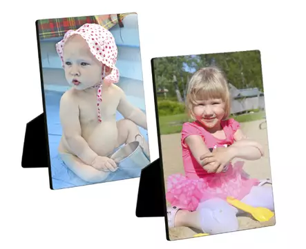 Chroma Luxe 127x178 mm, seisontatuella - ilman suojamuovia - Taulut ja kyltit sublimaatiopainatukseen - 42641 - 1