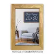 Lienz 20x30 kulta, puukehys - Litteät ja pyöristetyt kehykset - 41821 - 1