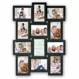 MULTIPLE musta monikuvakehys 12x 10x15 (44,5x58,5) - Monikuvakehykset - 41981 - 1