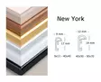 New York 30x40 koivu - Litteät ja pyöristetyt kehykset - 41001 - 7