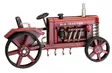 Traktori red 41cm x 23 cm x 9cm - ripustuskoukuilla - Peltikyltit ja metallikoristeet kuville - 42541 - 1
