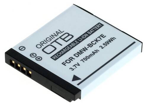 Akku Panasonic DMW-BCK7 yhteensopiva - Kamera- ja videoakut - 37421 - 1