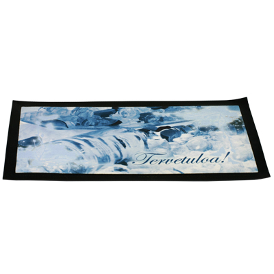 Baaritiskimatto 45x25cm x2mm, reuna ja pohja kumia - Sisustustuotteet sublimaatiopainatukseen - 26111 - 1