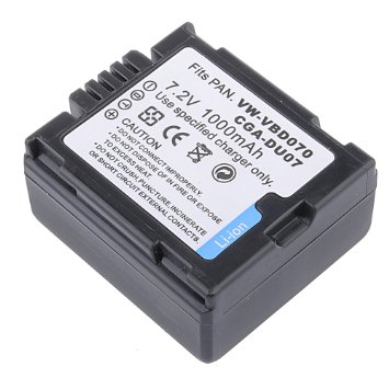 DÖRR CGR-DU06, CGA-DU07 Panasonic akku 720mAh, 7.2V . - Kamera- ja videoakut - 25061 - 1