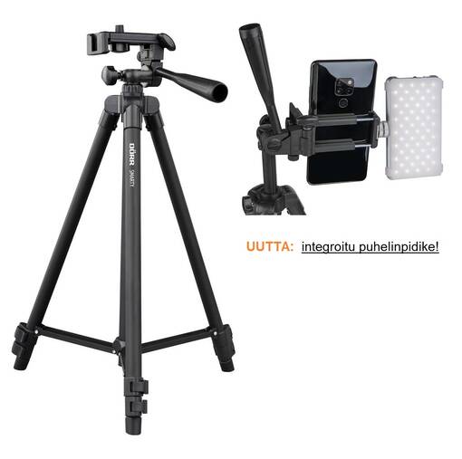 DÖRR SMARTY kamera-puhelin-matkajalusta 40-112cm - Kamerajalustat ja jalustalaukut - 39011 - 1