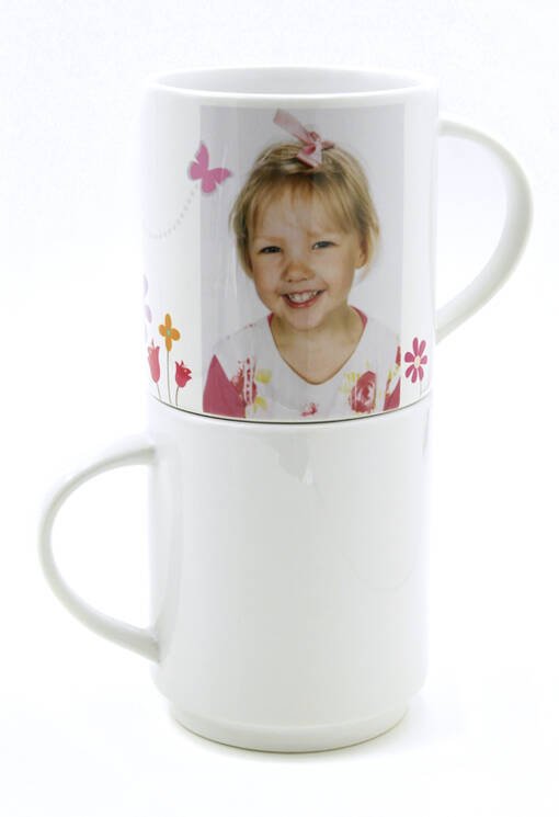 Pinottava Sublimaatiomuki 11oz -valkoinen (me 12/36) - Mukit, astiat sublimaatiopainatukseen - 36161 - 1