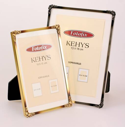 Ruusukehys metalli - hopea (Fotofix) - Metalli- ja ruusukehykset, alumiinikehys - 31161 - 1