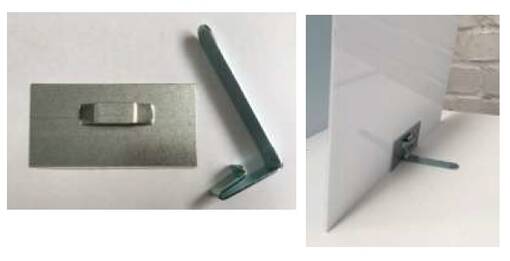 Seisonta tuki ja tarrallinen taustalevy - Pohjustuslevyt, ripustus, teipit, spray - 35581 - 1