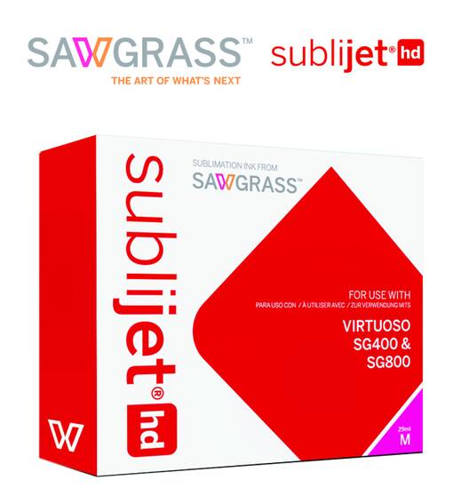 Sublijet-HD SG400/SG800, Magenta 29ml - Sublimaatiovärit, hukkavärisäiliöt - 31671 - 1